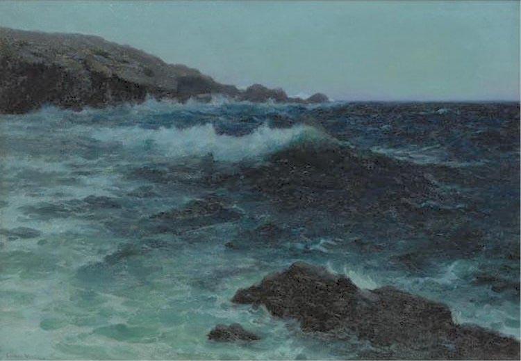 Lionel Walden Hawaiian Coastline, oil painting by Lionel Walden oil painting picture